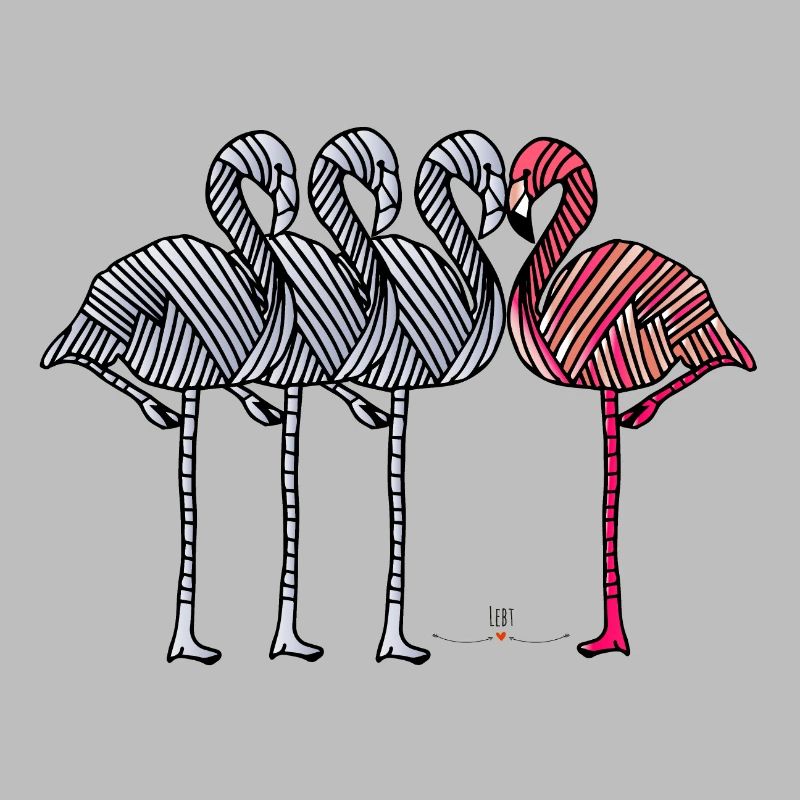 Ich bin ein Flamingo, ich darf das...