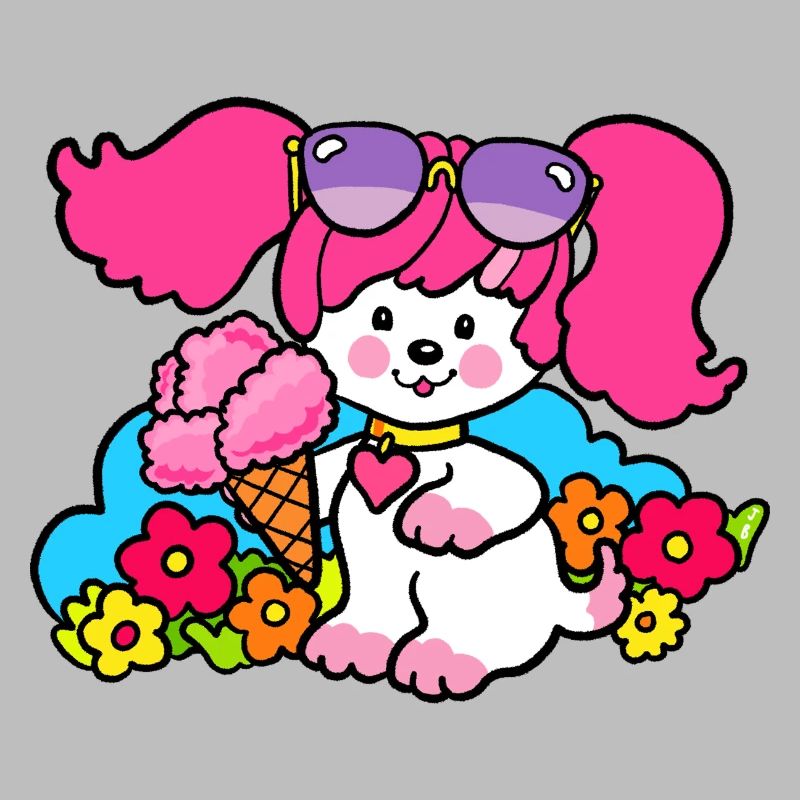 Pink Poochie Dog