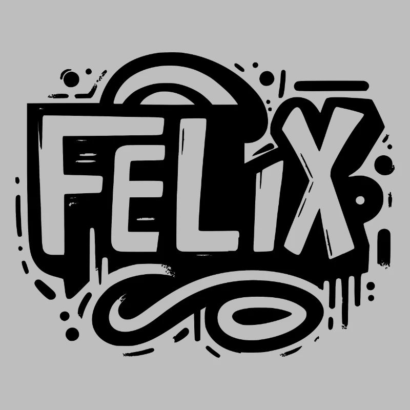 Félix Nom Prénom Graffiti