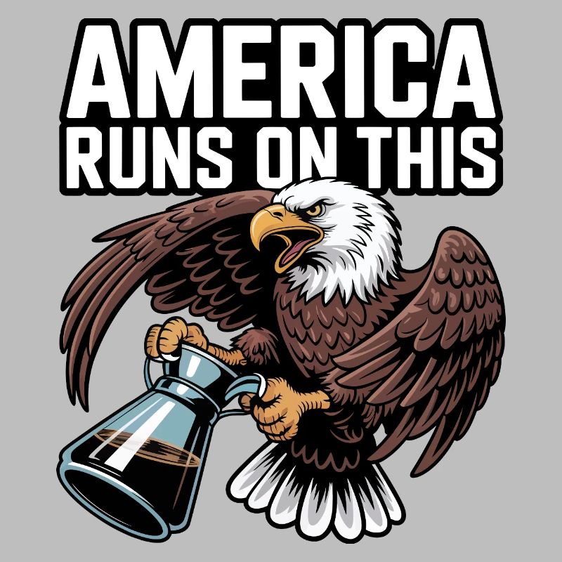 Amerika läuft auf Coffee Eagle