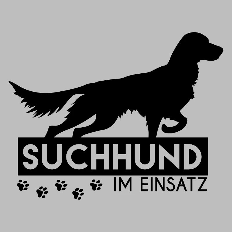 Suchhung im Einsatz