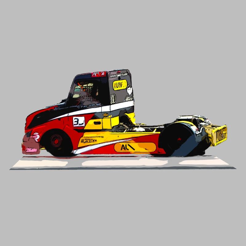 camion de course
