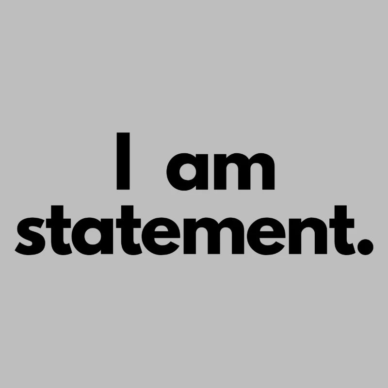 Ich bin Statement