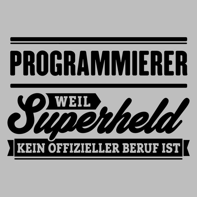 Superheld Programmierer