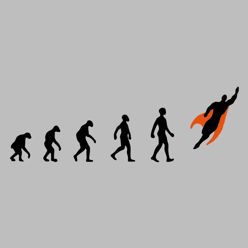 Evolution, super, héros, darwin, super-héros,