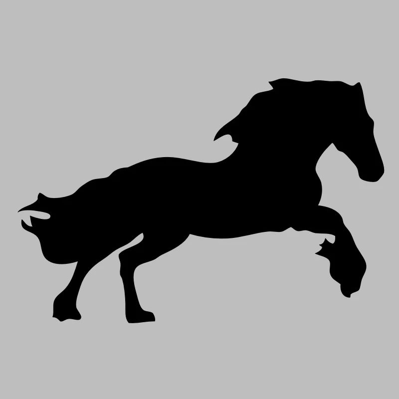 Pferd Pferd Silhouette Schatten shadow11
