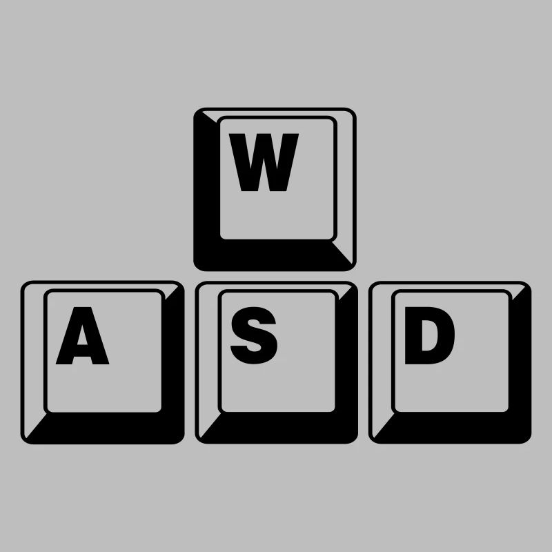 WASD Game Control Key combo