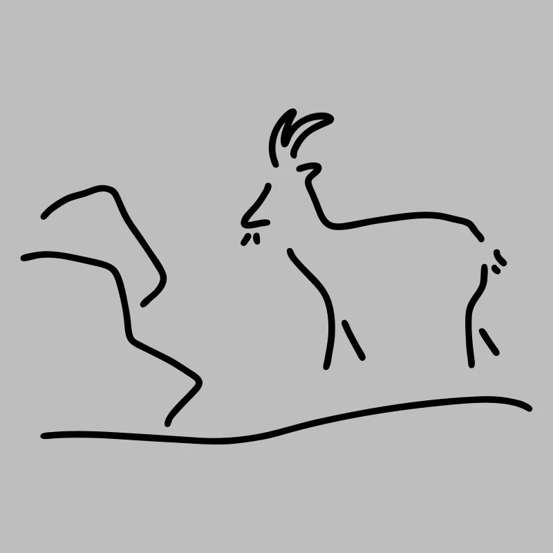 ziege oder steinbock