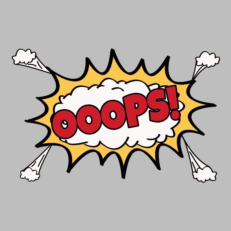 OOOPS Comic Graffiti