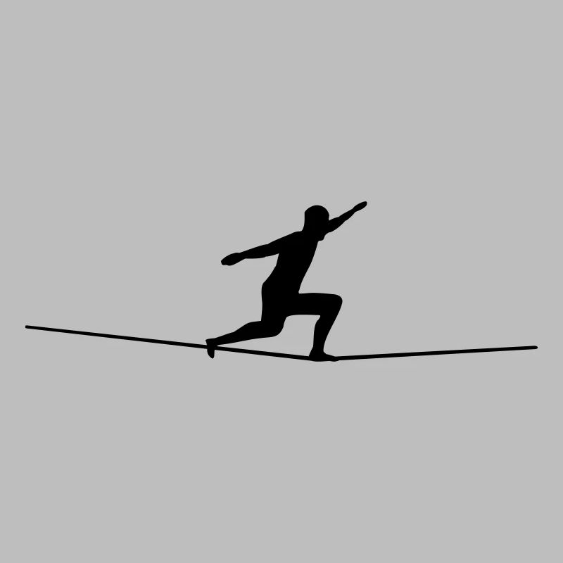 Slackline, Klatring