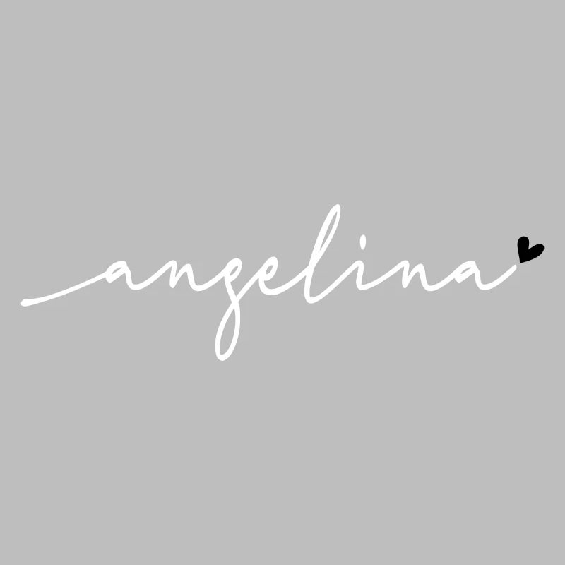 Angelina Cursive Name