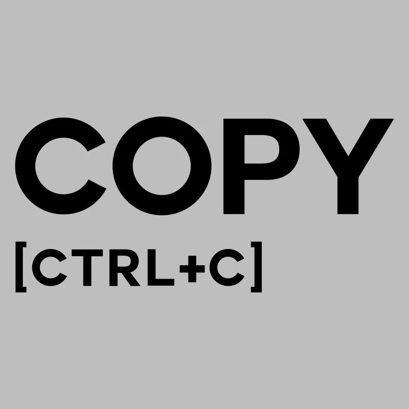 COPY CTRL BLACK