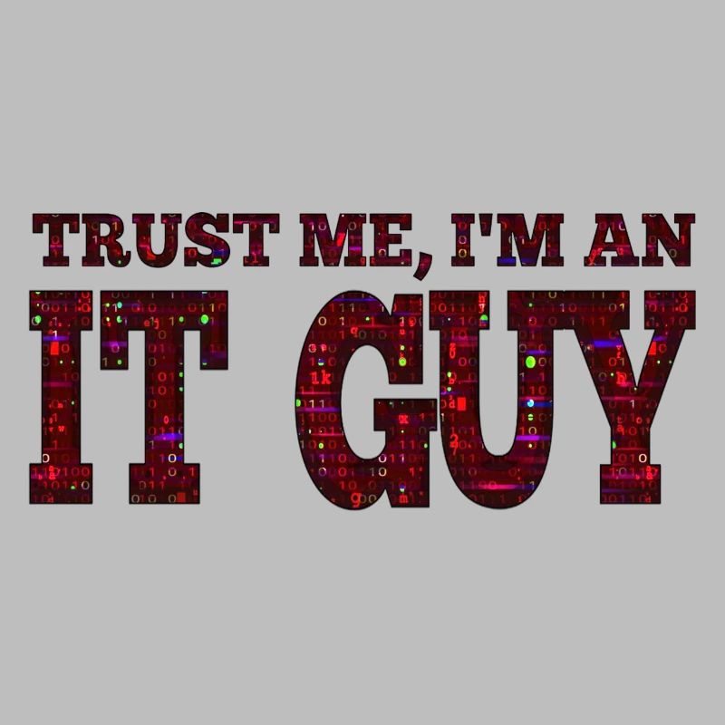 IT-Typ Unterstützung Geek Computer Computer Geek Techniker