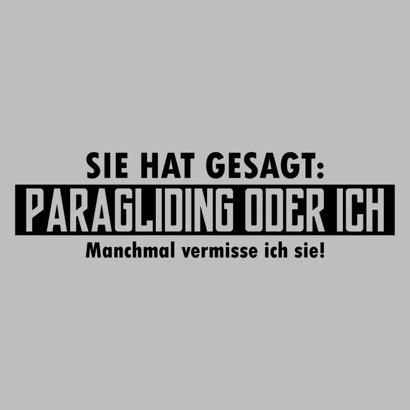 paragliding oder ich