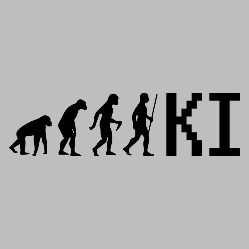 Evolution Computer Geschenk KI