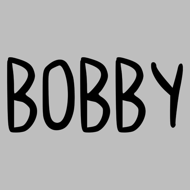 Bobby Custom Name Font Text Birthday