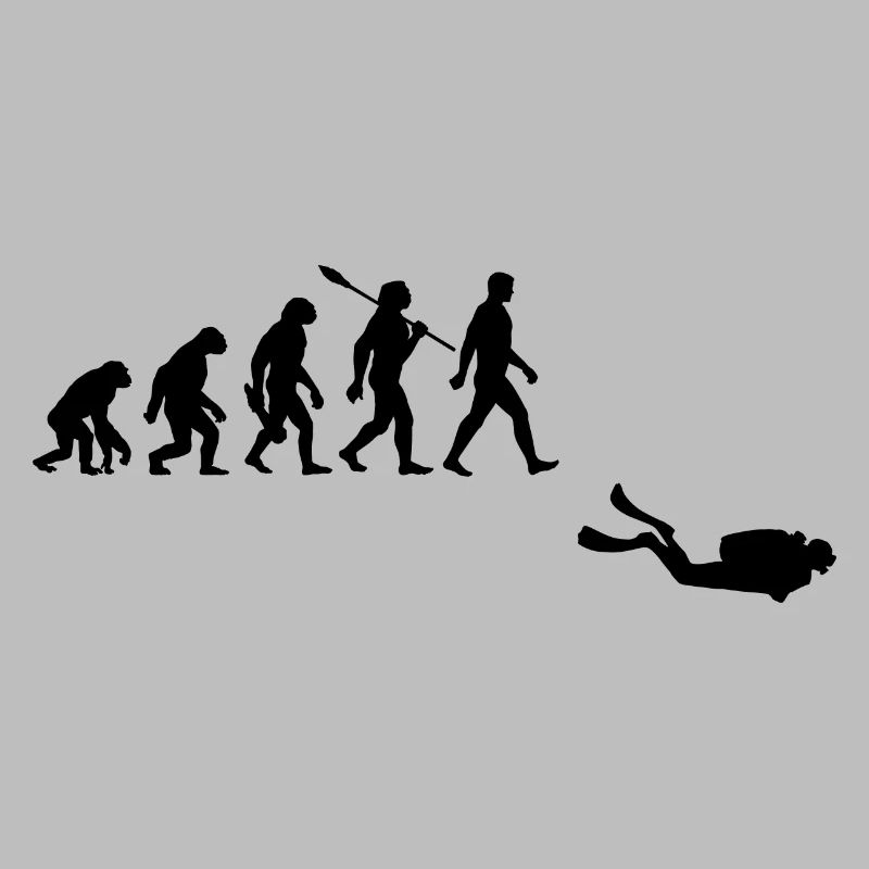 Evolution Tauchen Taucher