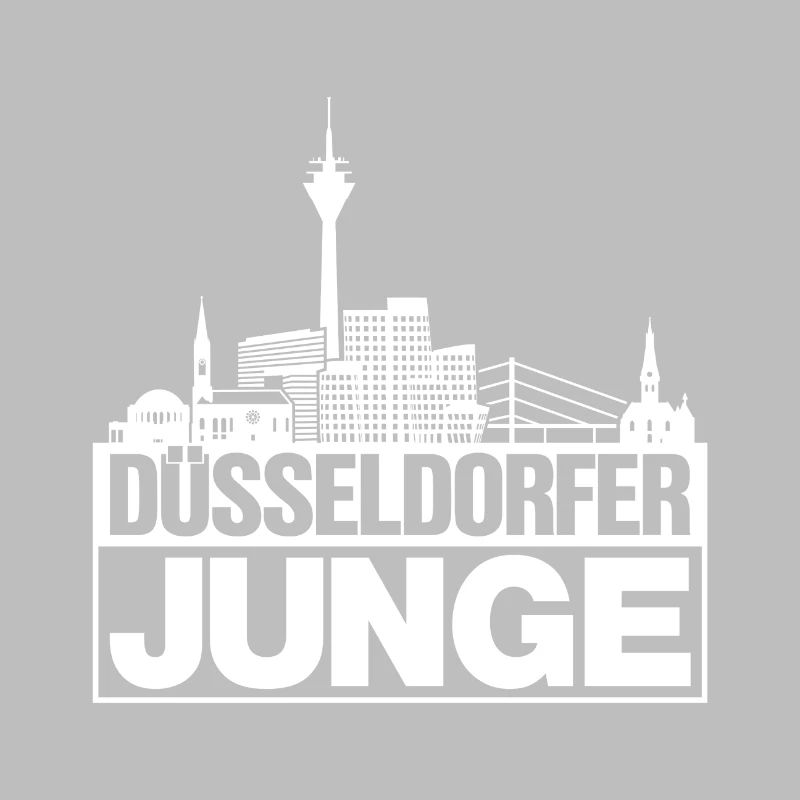 Düsseldorfer Junge Weiss Düsseldorf Geschenk