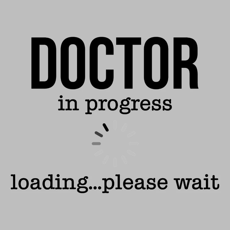 Doctor in progress loading please wait Geschenk