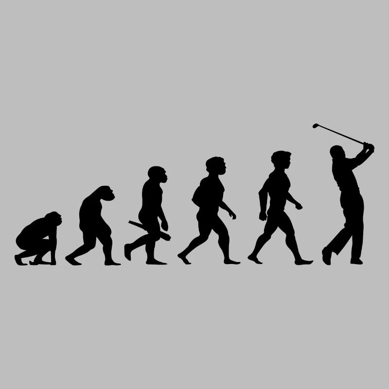 Evolution Golf Golfer Golfspieler Golfplatz