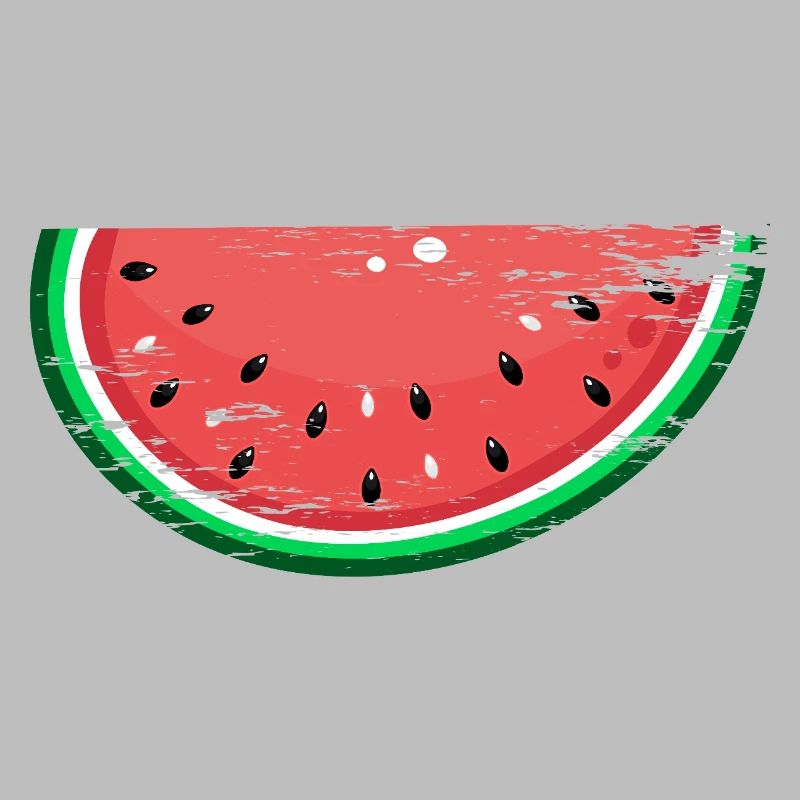 Tranche de conception de pastèque utilisée