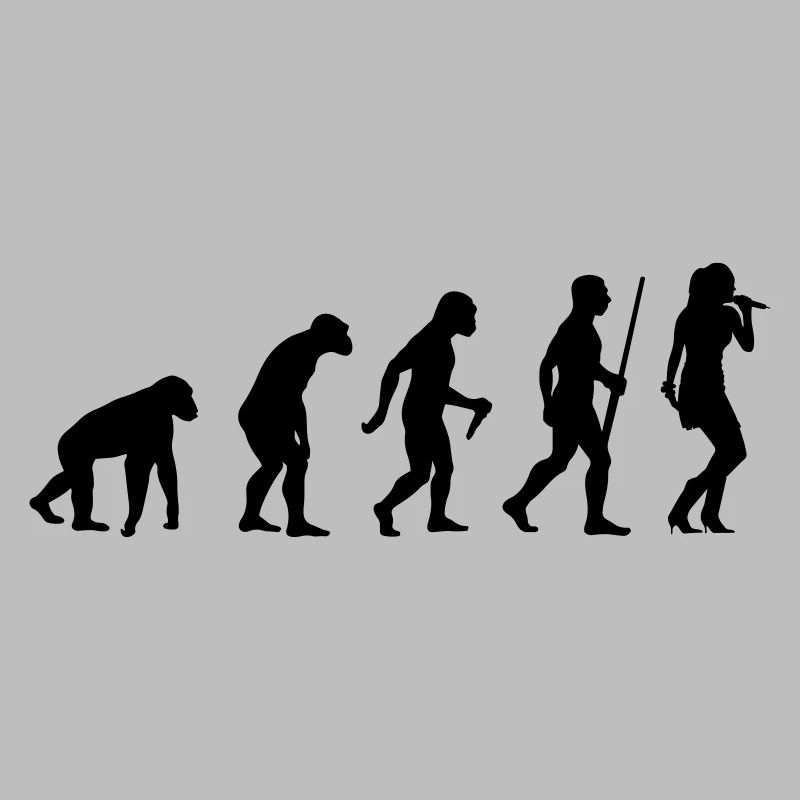 L'évolution du chanteur