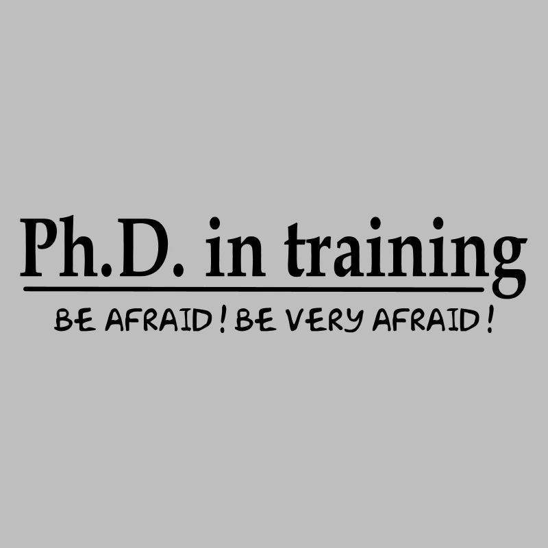 PhD in training
