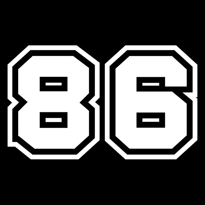 Symbole numérique 86