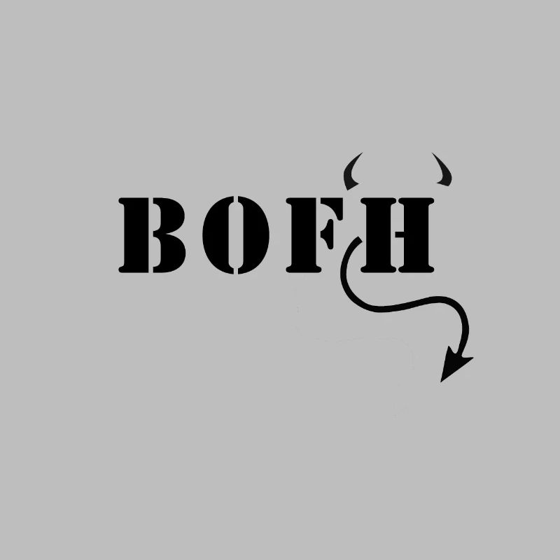 BOFH Admin Operator N3rd Nerd Geek Noob Geschenk