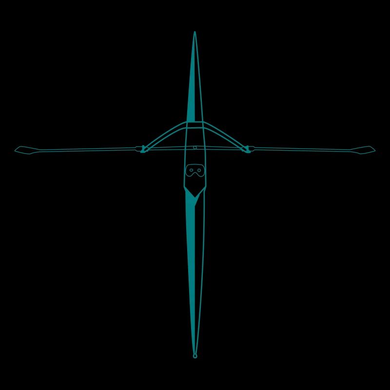 Rudern Ruderboot Einer Single Skull