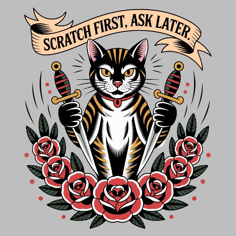 Scratch First Cat