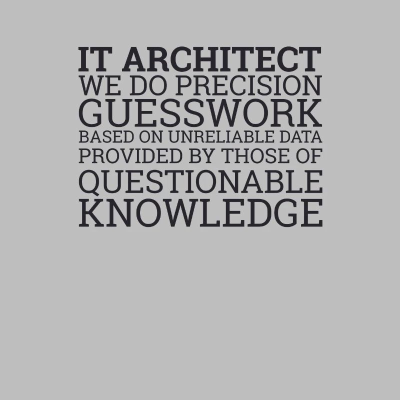 « Devinettes d’architectes informatiques | Architecture informatique »