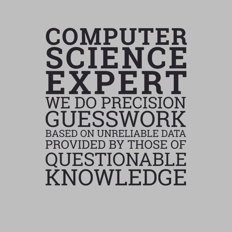 "Computer Science Expert Guesswork | Informatik"