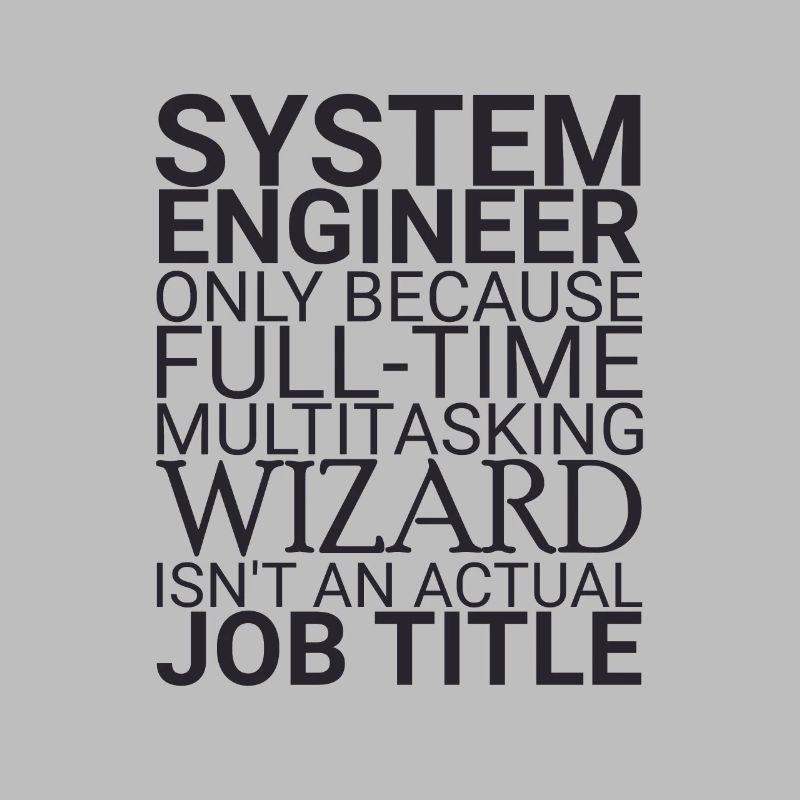 "System Engineer Wizard | System Technology"
