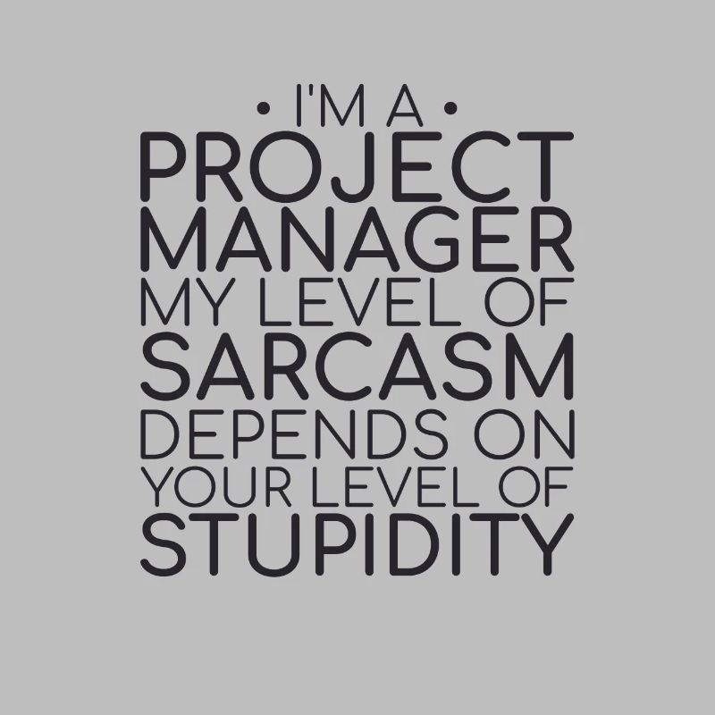 "Project Manager Sarcasm | Project Manager"