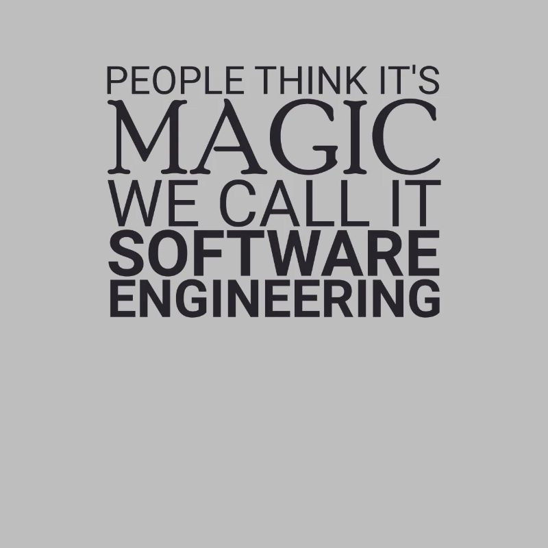 "Software Engineer Magic | Programming"