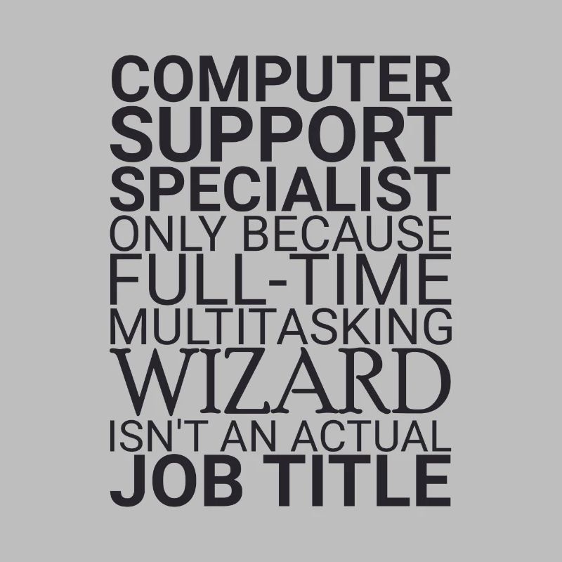 Computer Support Specialist Wizard | IT Support"
