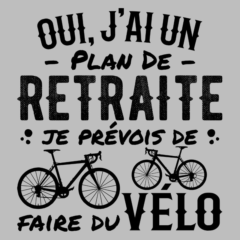 Plan De Retraite Cycliste Retraité Cyclisme Vélo