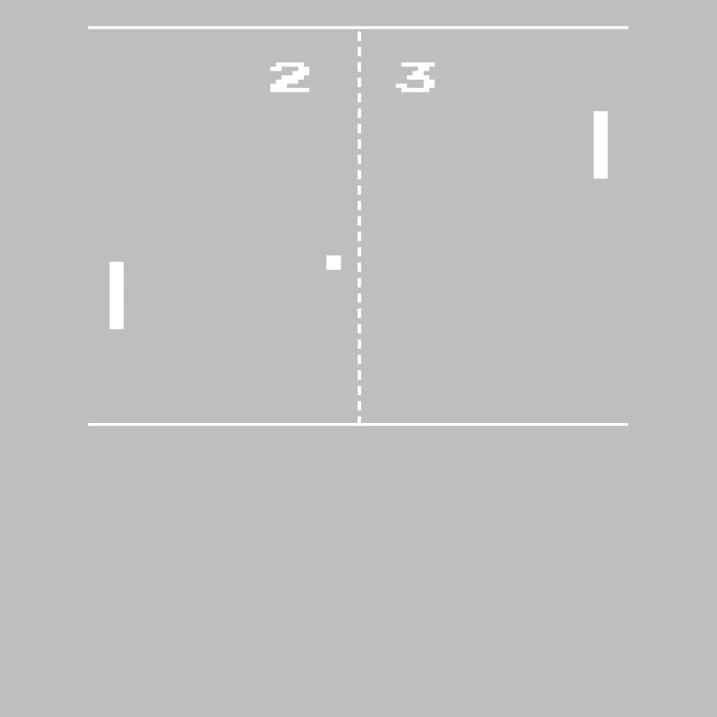 Ping Pong Retro Game Computerspiel 80s 80er