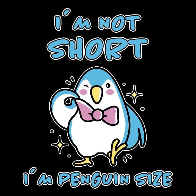 Pinguin Lustig Spruch Klein Fun Antarktis Geschenk