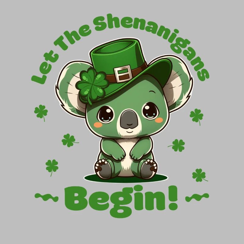que les manigances commencent Kleeblatt St Patricks