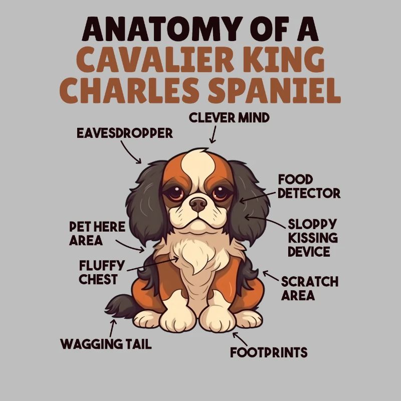Explication du chien Anatomie d’un roi cavalier