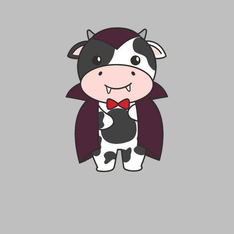 Vache Joyeux Halloween Mignon Costume de Vampire