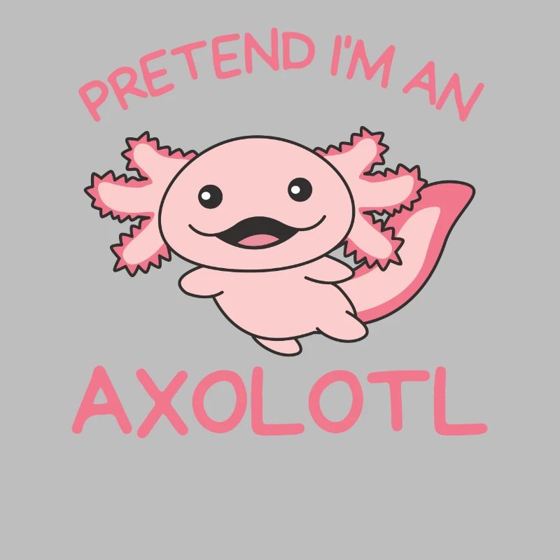 Stell dir vor ich bin ein Axolotl Halloween