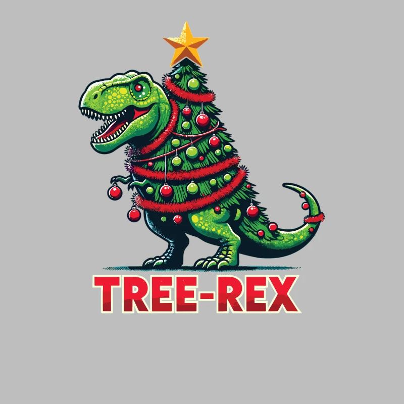 Tree-Rex lustiger Dinosaurier Wortspiel T-Rex