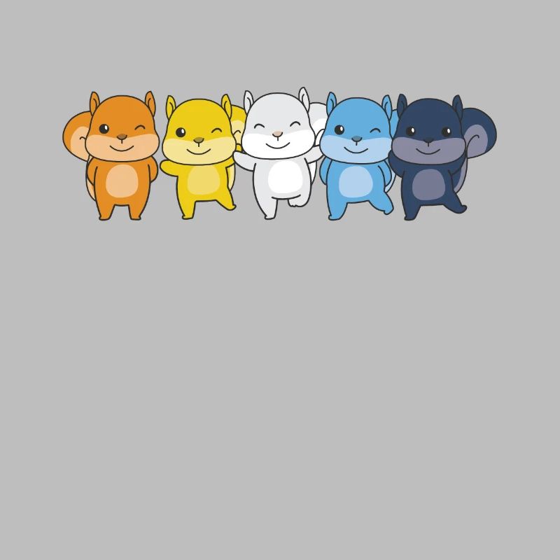 Aroace Flag Pride LGBTQ süßer Eichhörnchen