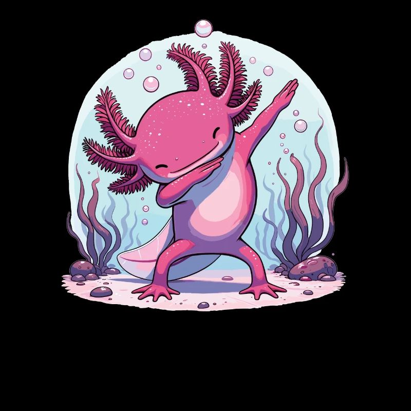 Dab Axolotl Dabbing für Axolotls Liebhaber