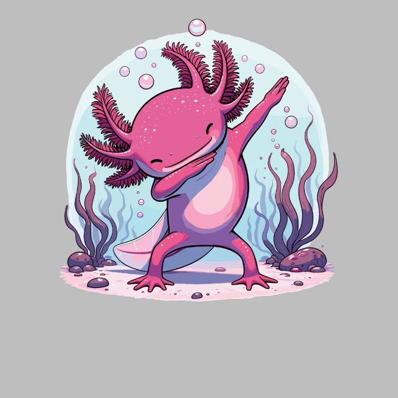 Dab Axolotl Dabbing pour les amateurs d’axolotls