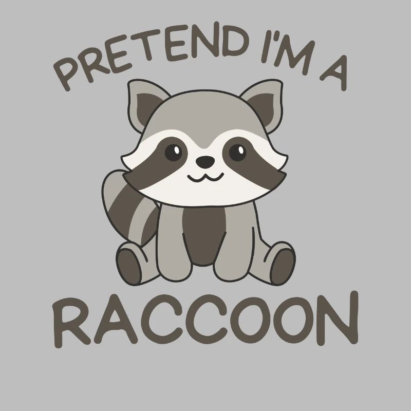 Stell dir vor ich bin ein Waschbär Halloween