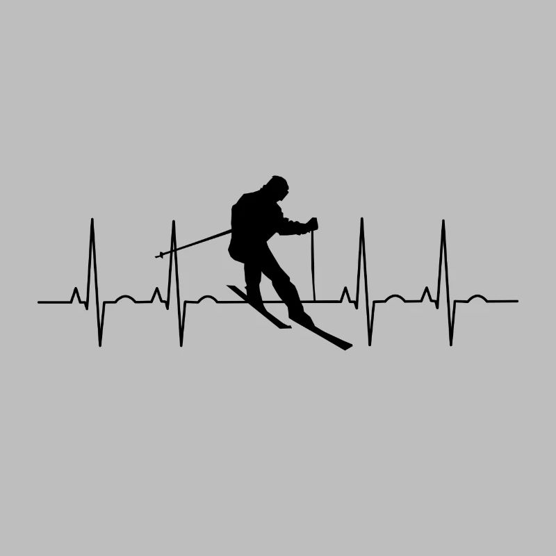 Ski Ski Skieur Ski Vacation Retro Gift